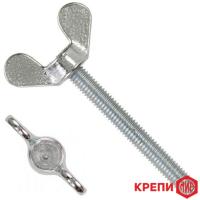 Винт барашковый М10х40 DIN316 кл пр 4,6